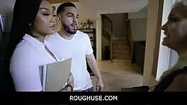 I’m so torn watching Roughuse teen 18+ Lina Flex introduce Bella Jane to her stepdad