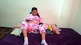 I’ve got a slutty stepsister who’s always masturbating in her room and begging to suck me dry for every drop.