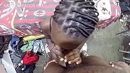 Teen shares love for sucking cock before penetration in homemade video