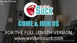 Tinder date leads to messy cumshot on first date with kissing, blowjob, and muff diving.