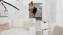 Cock-Hungry Teen Coco Lovecock Tempts Tutor Into BBC Slamming