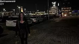 Martina smeraldi says, 'fuck my face with your long cock,' to yeri blue on tinder date.