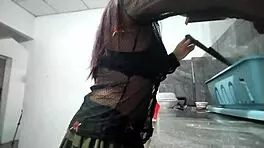 Whats the neighbor doing he masturbates while looking at me like a degenerate 😏