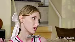 She Says, 'Fuck Me Hard, Dorky Friend, To Beat Those Jocks' Wager'