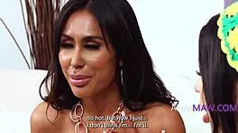 Teen Offers Anal To Calm Angry Step Dad With Milf Approval