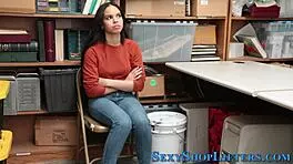 teen thief gets caught and railed hard in reality 😱