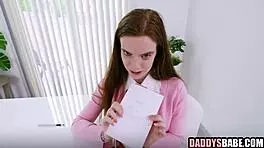 uh, stepdaughter givin’ stepdad her virginity, first time, ya know?