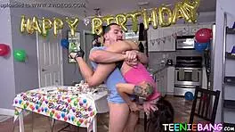 i'm a petite slut giving fellatio before my anal hole