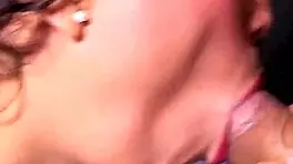 hey, sucking big cock of boyfriend's mexican friend as latina housewife babe 😏