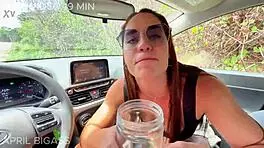 we drink liters of urine in public all day, get caught, and risk high anal creampie with gaping and humiliation