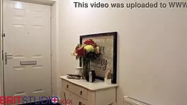 Naughty College Student Feels The Spanking Pleasure