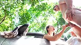 we drink liters of urine in public all day, get caught, and risk high anal creampie with gaping and humiliation