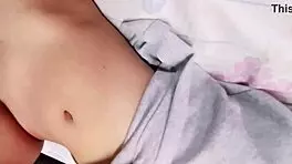 Mother calls the petite young girl who keeps riding in her skirt.