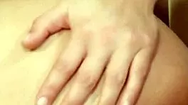 slim girl with saggy tits gets her tight ass pounded by big dick, cum on asshole?