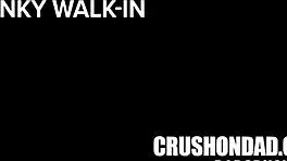 April Olsen Receives Special Coin From Stepdad