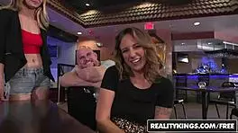 Teens and milfs earn cash with intimate acts in realitykings series