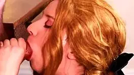 british redhead nurse sucks patient cock 😏