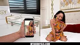 Stepsister Grinds Against Stepbrother For Big Loads