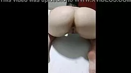 Young College Girl Displays Hot Ass Before Intense Fucking