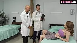 two big cock docs examine octavia red's pussy