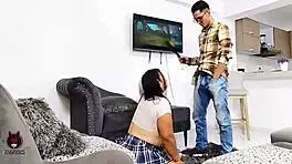 Horny Student Fucks Teacher Roughly 😈