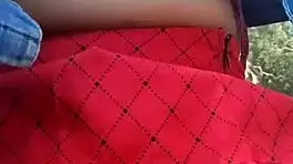 Latina Teen Flashing Skirt And Pussy In Outdoor Park With Armpit Fetish