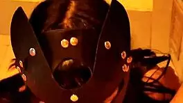 Latina housewife touches herself