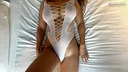 Big Tits Blonde Latina Slut Teases with Juicy Ass and Pussy, But Can She Handle a Quick Creampie in Dorm Fantasy?