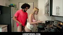 Stepbrother's Friend Becomes Temporary Girlfriend for Anal Fucking