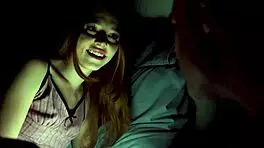 Redhead Teen 18+ Stepdaughter Blows And Doggy Fucks Big Dick Stepdad On Tape