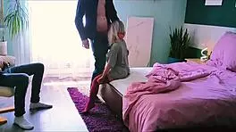 follando a mi novia delante de mi amigo