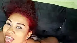 stepmother gives relaxing footjob to her stepson