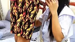 professor says, 'fuck my asian pinay student and creampie her wet pussy'