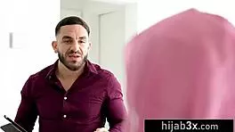 young muslim beauty with small tits starts seducing her teacher into intense cowgirl riding