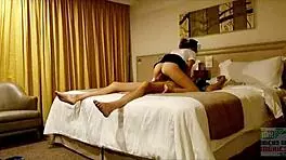 a young mexican latina college babe gets fucked hard with big cock leading to tight pussy creampie and pregnancy in homemade video