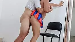 with my horny neighbor, she loves getting fucked