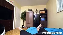 Stepmom Sydney Paige Milks Stepson Taboo