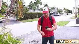 Hunting Down That Elusive Tiny 18+ Brunette Turns Hardcore