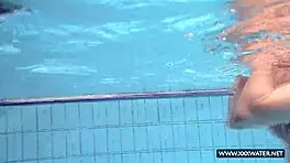 katrin and lucy big tits underwater in bikini nudist beach fun