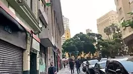 Walking With Collared Girls In Sao Paulo Exhibitionism