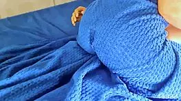 Hey, check out this gorgeous tanned Latina rubbing her wet pussy solo until she cums hard.