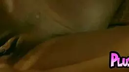 petite curly black milf bruna rocha strips and spreads legs to show pussy 😍