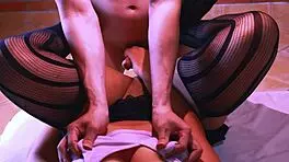 Padrastro and Amiga Enjoy Motel Orgasm Night