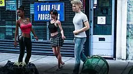 conversational-emoji complete gameplay of timestamps lost love part 18 with blonde and ebony babes 😏