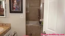 Petite Stepteen Sixtynines After Shower in Full Movie