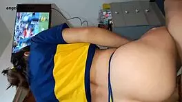 i fucked the sweaty soccer player's asshole in ripped clothes
