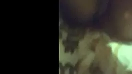 young stepdaughter in lingerie on sofa