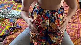 Muslim hijabi teen caught watching porn gets her ass fucked hard.