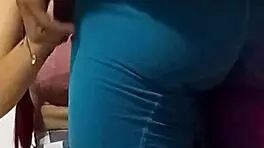 hey, i ripped her stockings and came twice deep in my married argentinian spanish teacher's wet pussy