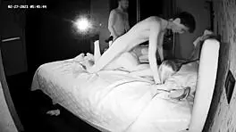 Two Guest Girls in Group Action with Young Males